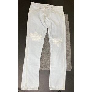 Enslaved light wash jeans 
